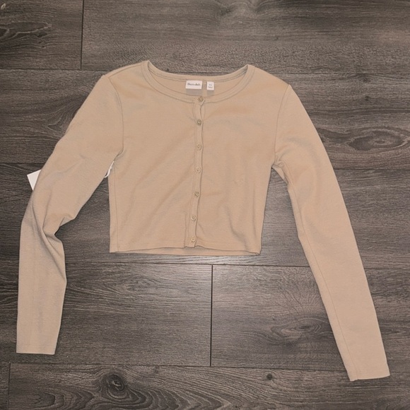 Aritzia Sunday Best Cropped Cardigan - Picture 1 of 4